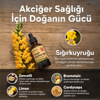 Sigara İçenler İçin Güçlü Sığırkuyruğu Damlası | RespiClear™